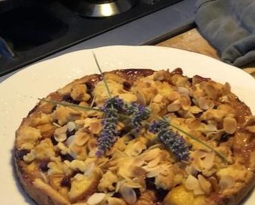 Tarte aux fruits d'été en crumble