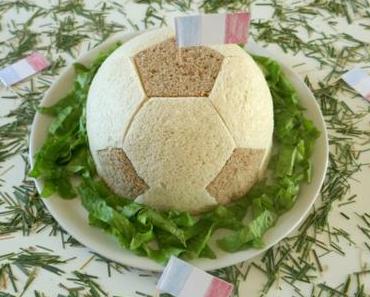 Sandwich cake ballon de foot
