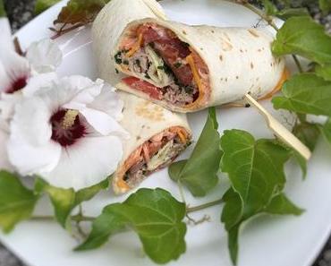 Recette facile et rapide de wrap au thon