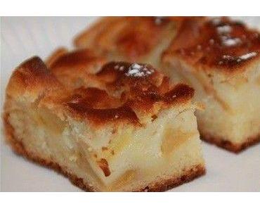 Gâteau aux pommes au micro-ondes