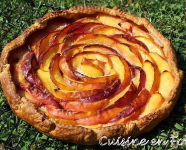 Tarte rustique aux nectarines