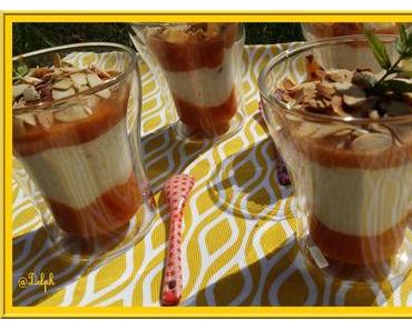 Fromage blanc et sa compotée d'abricots
