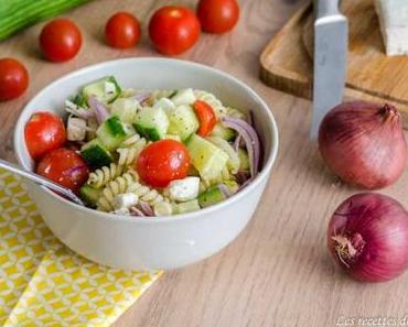Salade de pâtes à la grecque