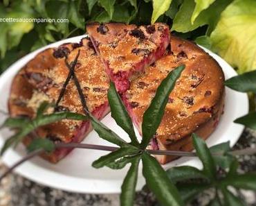 Clafoutis aux framboises au companion thermomix ou sans robot