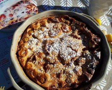 Clafoutis aux Mirabelles et Vanille