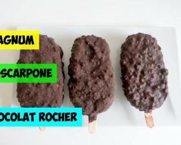 Glace magnum mascarpone chocolat rocher