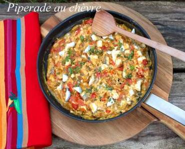 Piperade au chèvre