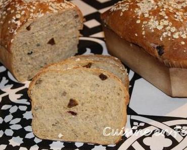 Pain au muesli et aux raisins