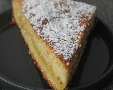 gâteau ultra moelleux fourré au citron