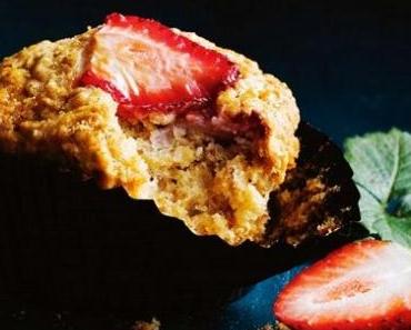 Muffins aux fraises et gingembre