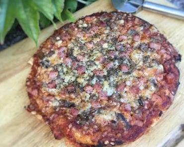 Pizza Régina au companion thermomix ou sans robot