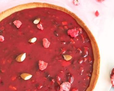 La tarte aux pralines roses