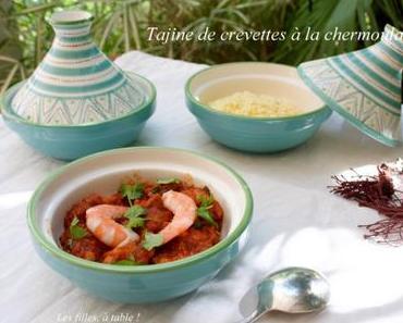 Tajine de crevettes à la chermoula