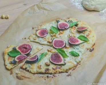 Pizza aux figues et au gorgonzola