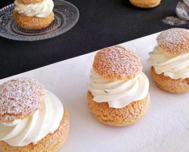 Les choux à la crème chantilly