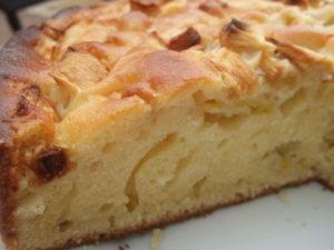 Gâteau aux pommes sans beurre