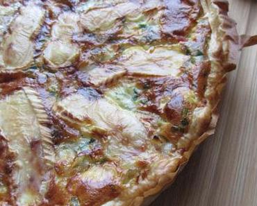 Quiche au Reblochon.