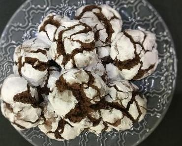 Crinkles ou craquelés au chocolat au companion thermomix ou sans robot