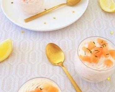 Mousse de saumon en verrine