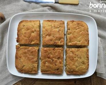 Blondies {comme les brownies, mais au chocolat blanc}