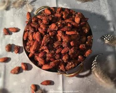 Pralines ou Amandes grillées au miel et à la fleur de sel