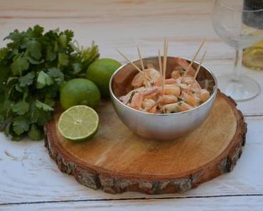 Calendrier de l'Avent gourmand J*18 : Crevettes citron vert coco coriandre