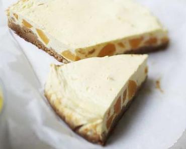 CHEESECAKE VANILLÉ AUX PÊCHES