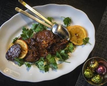 Agrumes de Noël – Seitan à l’orange et au yuzu