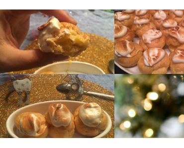 Couronne de choux au lemon curd et meringue