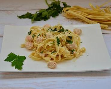 Tagliatelles au saumon