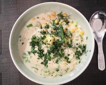 Chaudrée de maïs bostonienne – Corn chowder