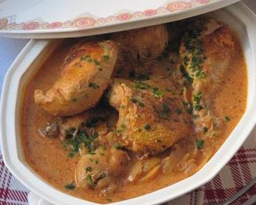 Poulet à la hongroise