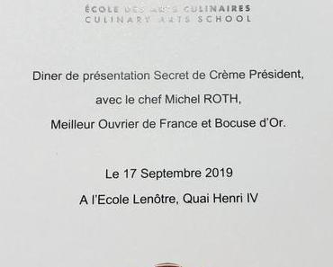 Diner avec Secret de Crème de Président