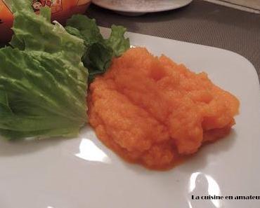 Purée de carottes et navets