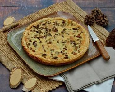 Tarte aux girolles