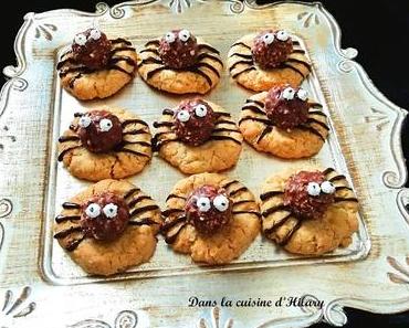 Des biscuits araignées effrayants pour célébrer Halloween