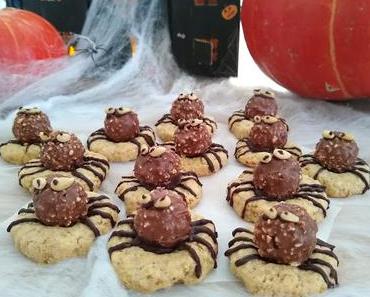 Biscuits araignées d'Halloween