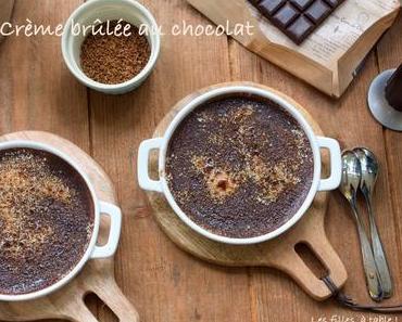 Crème brûlée au chocolat