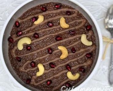 Chia pudding au chocolat