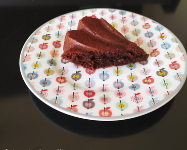 Fondant au chocolat et amandes