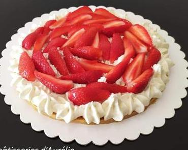 Tarte aux fraises sans cuisson