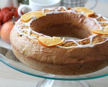 Gâteau à l'orange et pruneaux