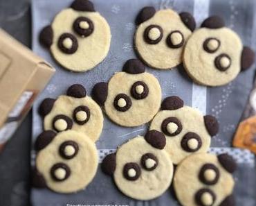 Biscuits panda vanille chocolat au companion thermomix ou sans robot