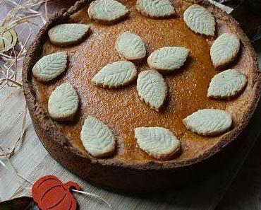 Pumpkin pie ou tarte au potimarron { sans gluten, sans lait, sans œufs }