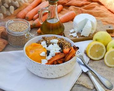 Salade de carottes à l’épeautre