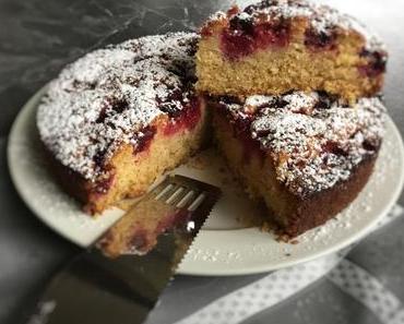 Gâteau moelleux framboises noix de coco au companion thermomix ou sans robot