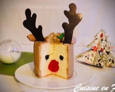 Layer cake Renne de Noël
